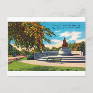 Lincoln Park, Jersey City, New Jersey Postcard