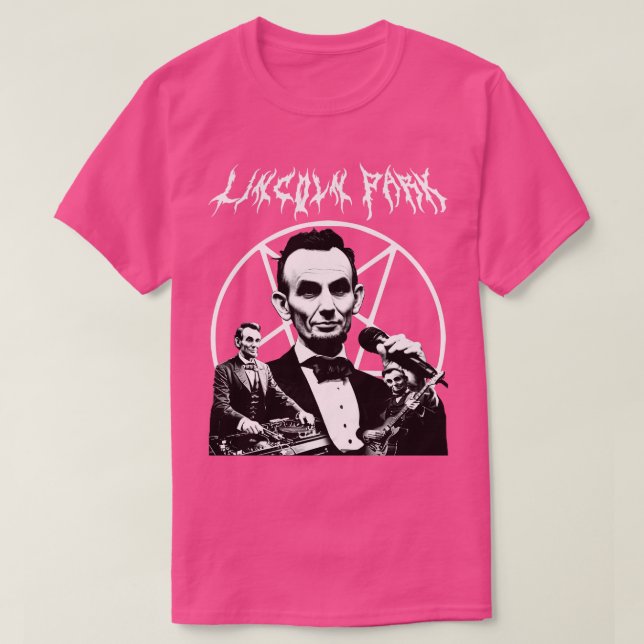 LINCOLN PARK Metal Alternate Universe Parody T-Shirt (Design Front)