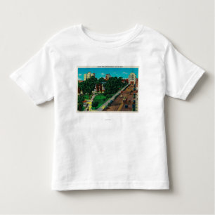 Lincoln Park showing Library & City Hall Toddler T-shirt