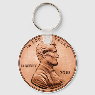 LINCOLN PENNY KEYCHAIN