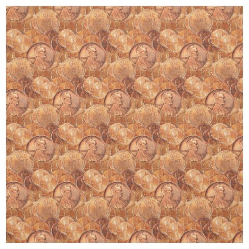 Lincoln penny/pennies copper, one cent, 1919 fabric