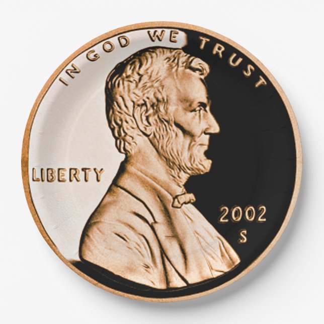 Lincoln Penny s Paper Plates (Front)