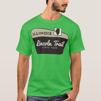 Lincoln Trail State Park Illinois Welcome Sign T-Shirt