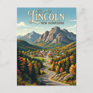 Lincoln USA Postcard