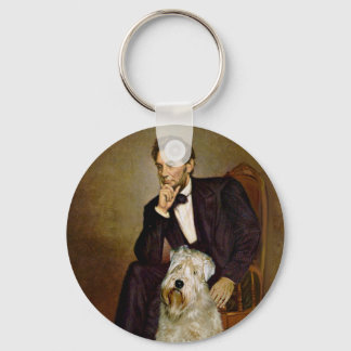 Lincoln - Wheaten Terrier 7 Keychain
