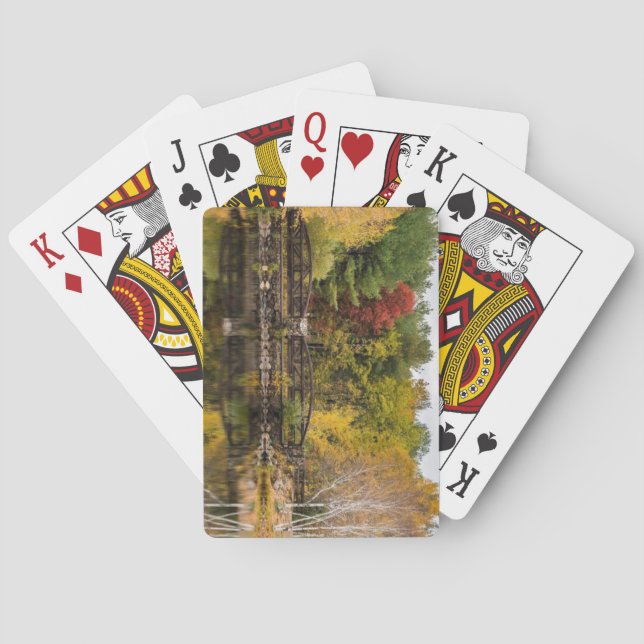 Lincoln Woods State Park, Rhode Island Poker Cards (Back)