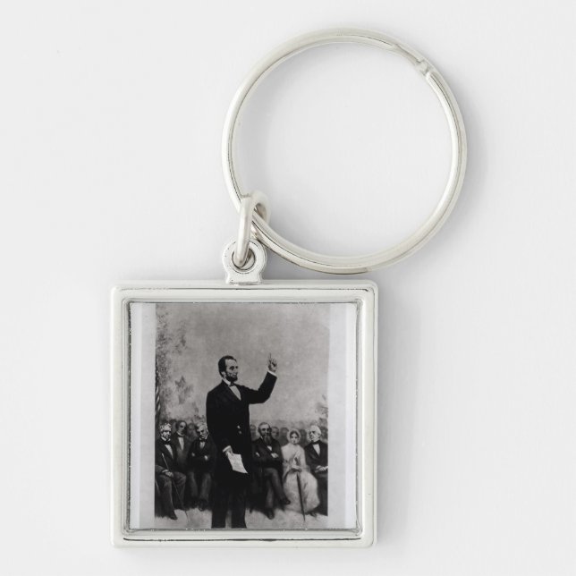 Lincoln's Address at Gettysburg, 1895 Keychain (Front)