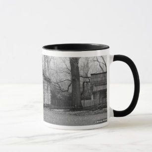 Lincoln's New Salem - 1 of 4 (B/W) Mug