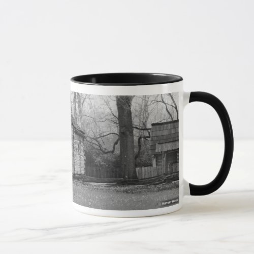 Lincolns New Salem _ 1 of 4 BW Mug