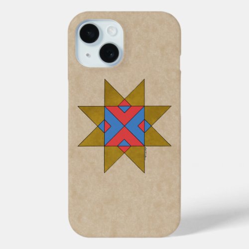 Lincolnshire Auseklis Witch Mark iPhone 15 Case