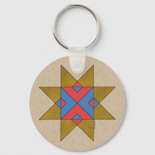 Lincolnshire Auseklis Witch Mark Keychain