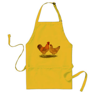 Lincolnshire Buff Chickens Adult Apron