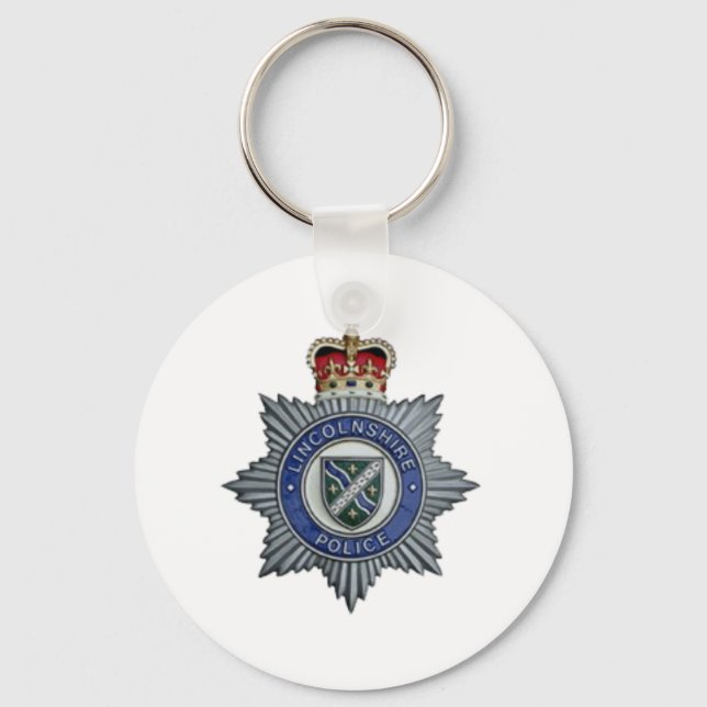 Lincolnshire Police Souvenir Keychain (Front)