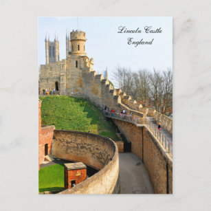 Lincon castle postcard