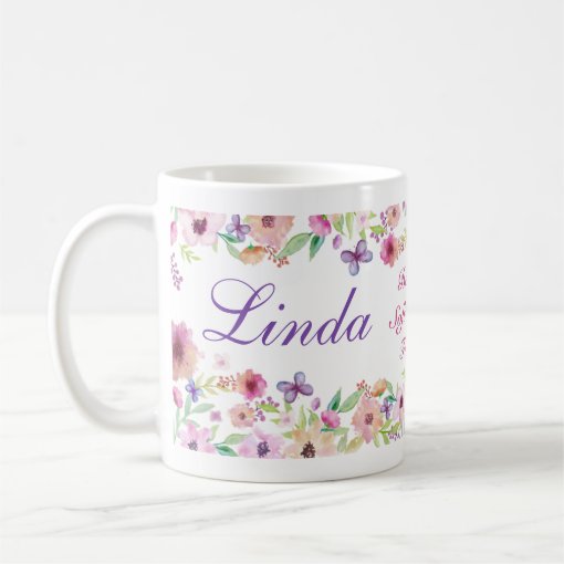 Linda Gifts with Name Meaning or Your Name Mugs Zazzle