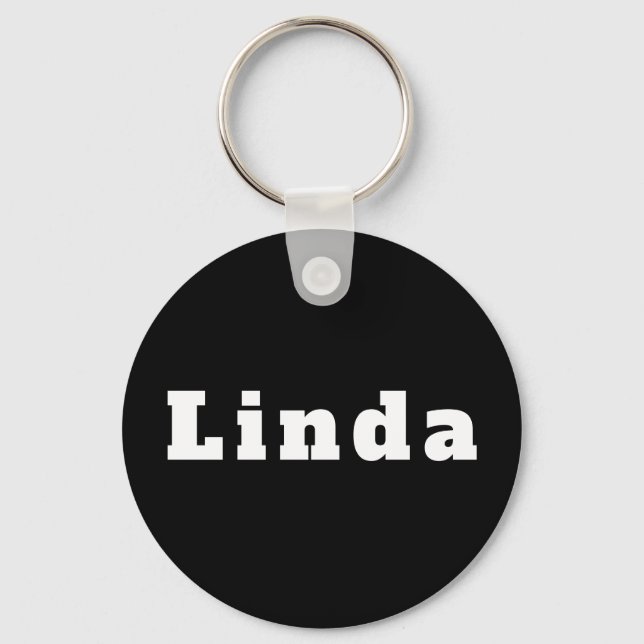 Linda Keychain (Front)