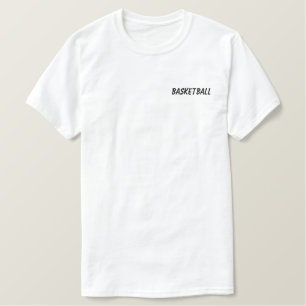 linda T-Shirts basketball Embroidered 