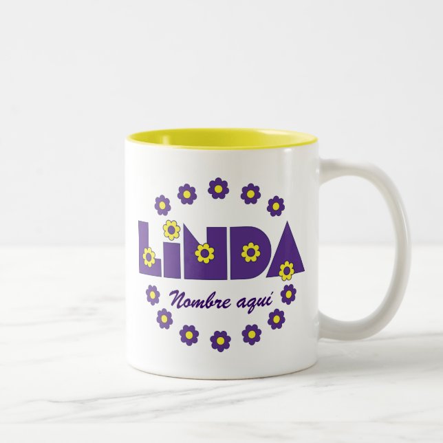 Linda Two-Tone Coffee Mug (Right)