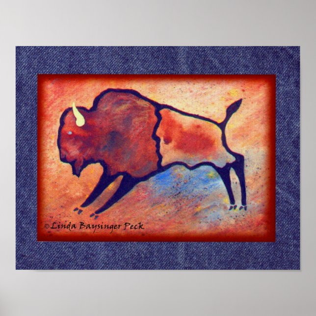 Lindas Buffalo Stylized Poster (Front)