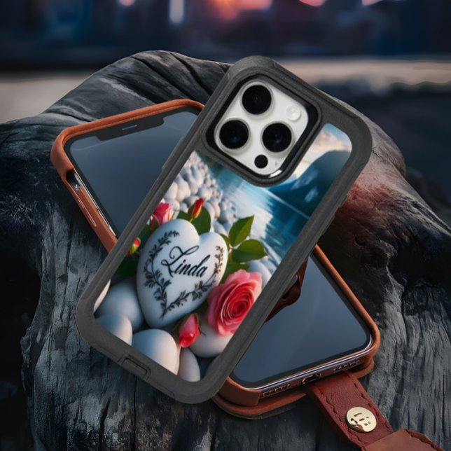 Linda's Heart Among Mountains iPhone 15 Pro Case (Creator Uploaded)
