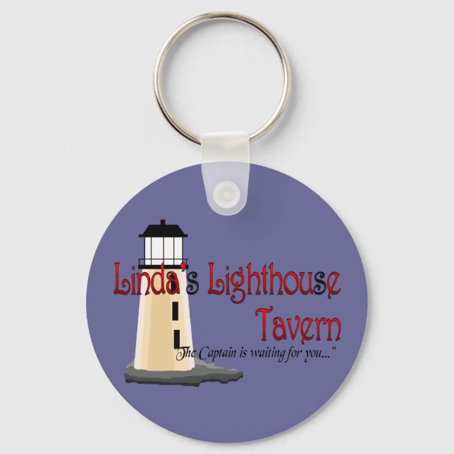 Linda's Lighthouse Keychain (Front)