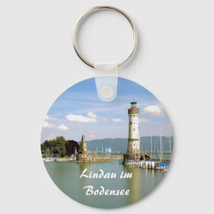 Lindau im Bodensee in Bavaria in Germany Souvenir Keychain