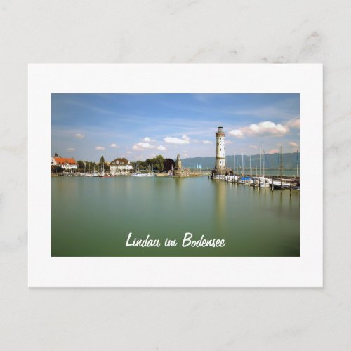 Lindau im Bodensee in Germany _ Postcard