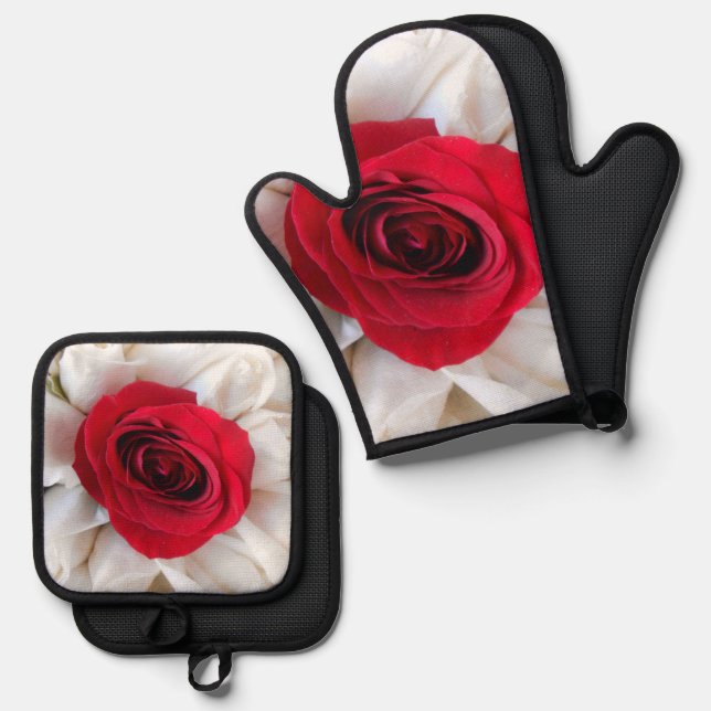 Lindegren Oven Mitt & Pot Holder Set (Front/Back)