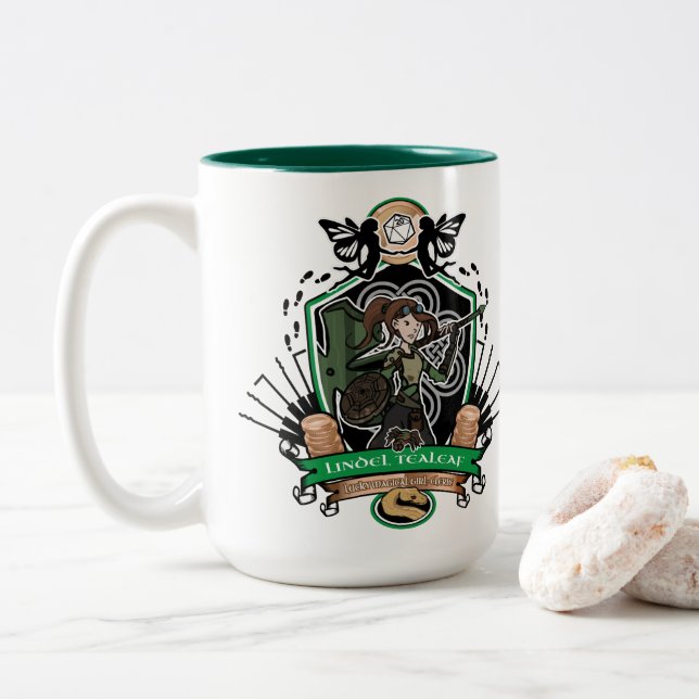 Lindel Tealeaf Mug (With Donut)