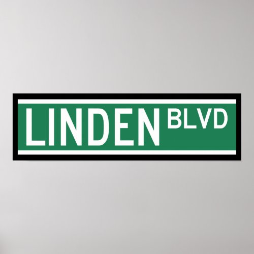 Linden Boulevard Sign