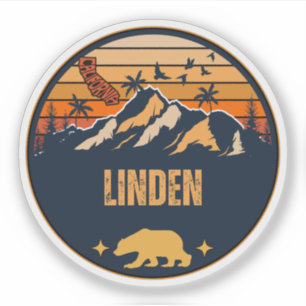 Linden, California Sticker