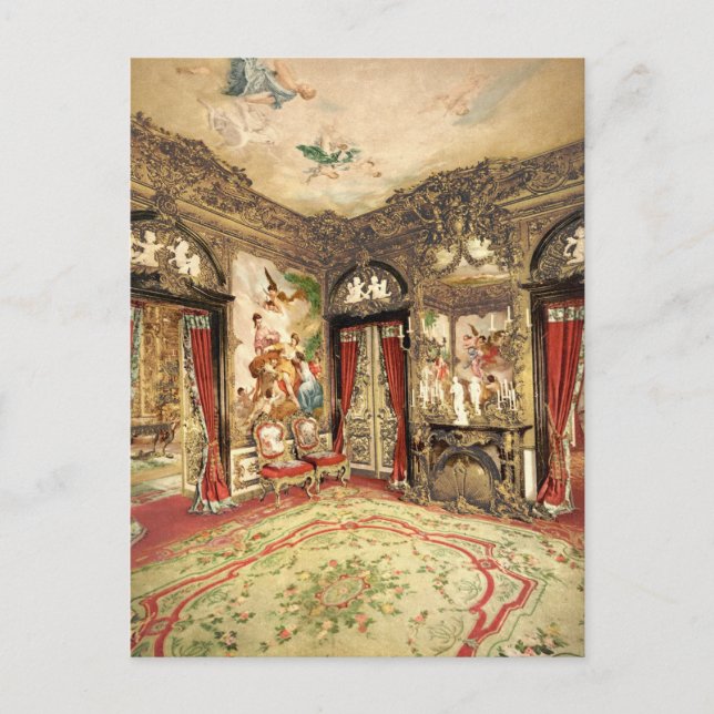 Linderhof Palace Upper Bavaria Germany Postcard (Front)