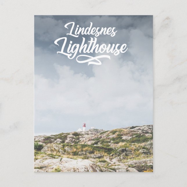 Lindesnes Lighthouse Postcard (Front)