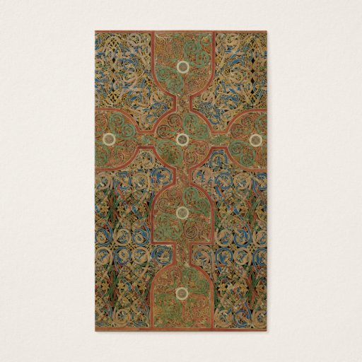 Customizable Lindisfarne Celtic Cross Business Card Templates