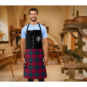 Lindsay Clan Badge & Tartan Kilt Apron
