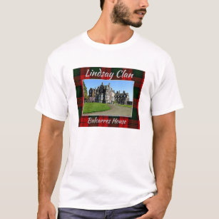 Lindsay Clan Balcarres House & Tartan T-Shirt