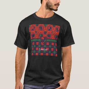 Lindsay clan Plaid Scottish tartan T-Shirt