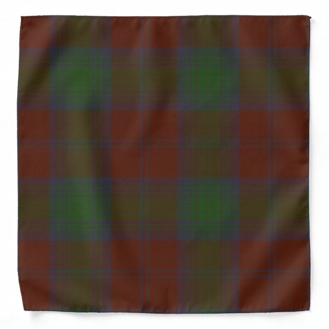 Lindsay Clan Tartan Bandana (Front)