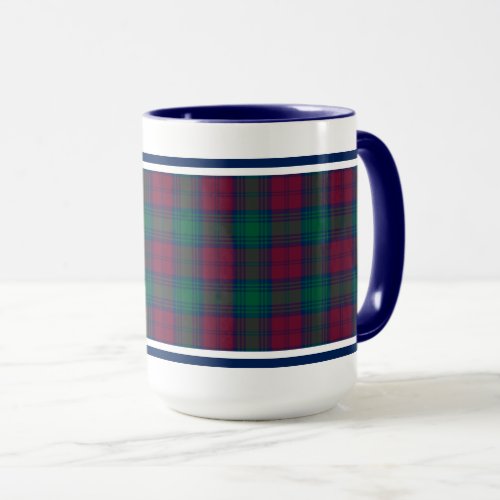 Lindsay Clan Tartan Mug