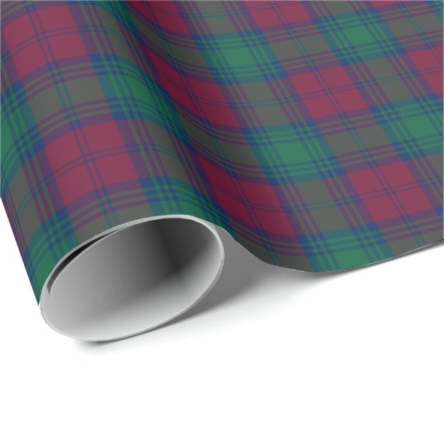 Lindsay Clan Tartan Wrapping Paper (Roll Corner)