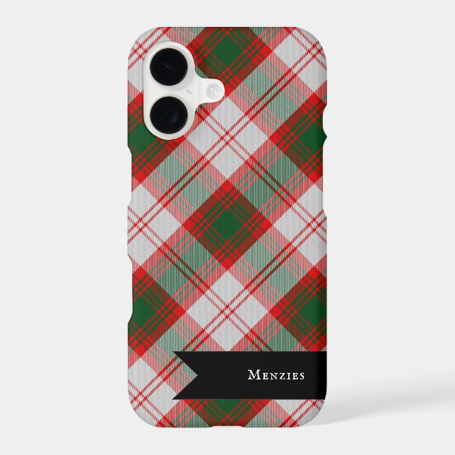 Lindsay Dress Clan Tartan Plaid Pattern iPhone Case (Back)