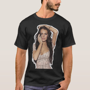 Lindsay Lohan - Celebrity (Oil Paint Art) Classic  T-Shirt