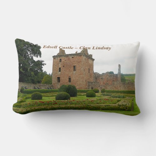 Lindsay Scottish Clans Edzell Castle Lumbar Pillow