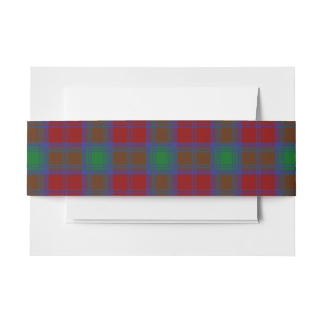 Lindsay Scottish Tartan Belly Band (Front Example)