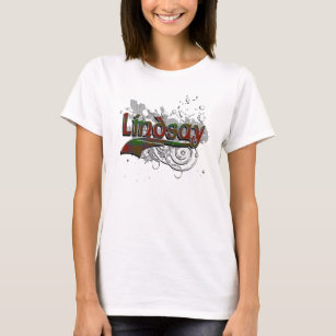 Lindsay Tartan Grunge T-Shirt