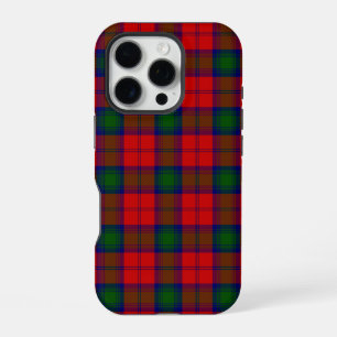 Lindsay tartan red green plaid iPhone 16 pro case