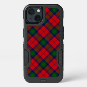 Lindsay tartan red green plaid iPhone 13 case