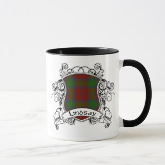 Lindsay Tartan Shield Mug