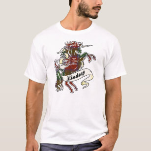 Lindsay Tartan Unicorn T-Shirt