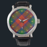 Lindsay Tartan Watch<br><div class="desc">TARTAN LINDSAY A tartan plaid associated with the name Lindsay shown here in its traditional colors.</div>